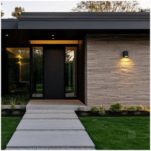 LED Wall Light GU10 80mm IP54