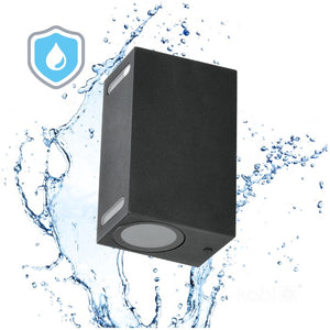 LED Wall Light Bi-Directional 150mm GU10 IP54