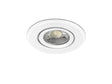 Inbouw armatuur ⌀88mm GU10 IP20 kantelbaar, wit