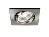 LED Inbouw armatuur GU10 IP20 86x86mm kantelbaar