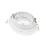 LED Inbouw armatuur GU10 IP20 wit ⌀84mm kantelbaar
