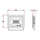 LED Floodlight 50W IP66 Waterproof
