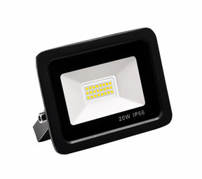 LED Breedstraler 20W IP66 Waterdicht, voorkant in beeld