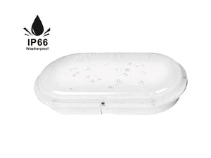 LED Bulkhead 212x113mm Ovaal  15W | IP66