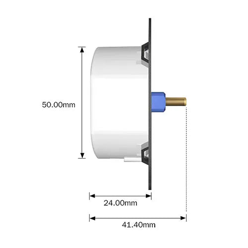 Variateur LED 3-100W coupure de phase protégé contre la surcharge/surchauffe
