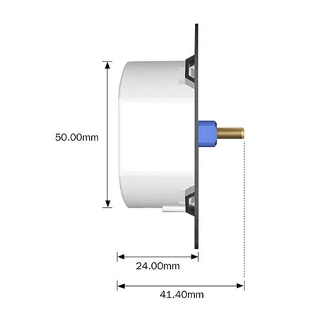 Variateur LED 3-100W coupure de phase protégé contre la surcharge/surchauffe