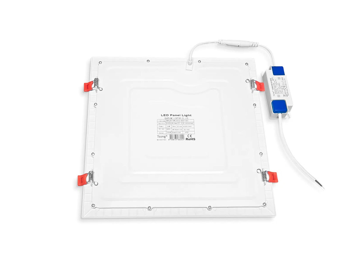 LED Downlight 12W - Square - 170×170 mm