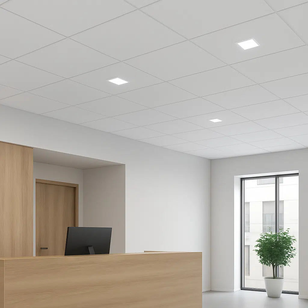 LED Downlight 3W - Square - 84×84 mm