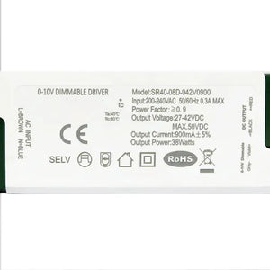 Driver LED dimmable 0-10V 34W 800mA / 38W 900mA / 44W 1060mA