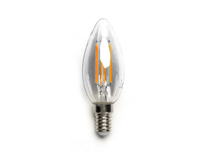 E14 LED Filament Lamp C35 Kaars 5W 2200K dimbaar