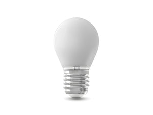 Lampe LED E27/E14 filament P45 5W 2600K dépoli dimmable