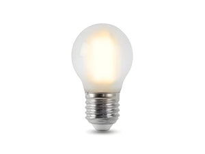 E27/E14 LED Lamp filament P45 5W 2600K frosted dimbaar