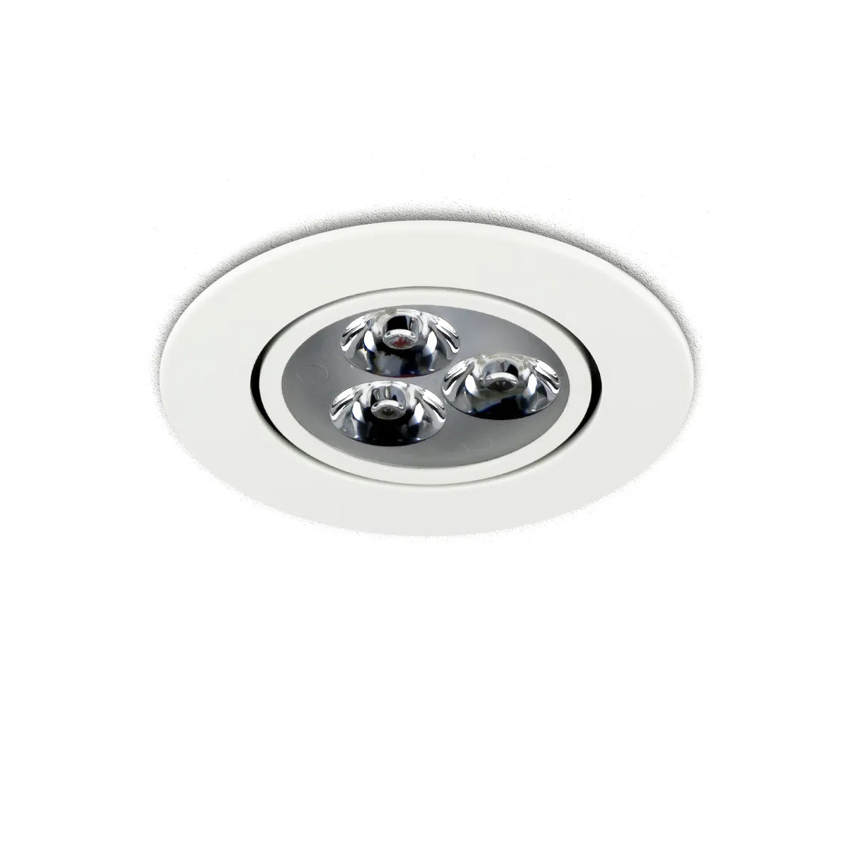 LED Recessed Spotlight 3W ⌀85mm dimmable tiltable