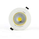 LED-Einbaustrahler 7W ⌀110mm dimmbar schwenkbar