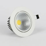 LED-Einbaustrahler 7W ⌀110mm dimmbar schwenkbar