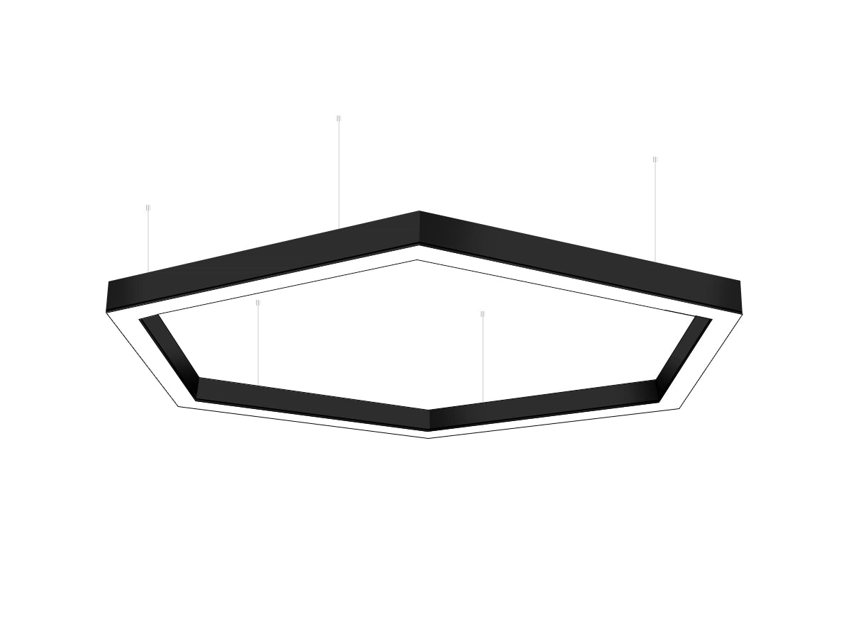 L-Koppelstuk voor LED Lichtbalken 120° | Hoekverbinder voor o.a. Hexagons