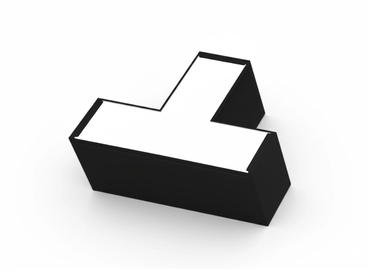 T-Connector for LED Light Bars | T-Junction for Grids and Branching