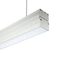 Hangende LED Lichtbalk linear 150cm 48W koppelbaar, 6000K en ophangsysteem