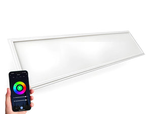 WiFi LED-Panel 30x120cm, RGB+CCT, 40W, kantenbeleuchtet