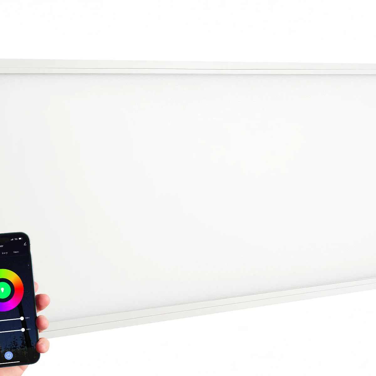 WiFi LED Panel 60x120cm • Colored light with App | LEDWINKEL-Online ...