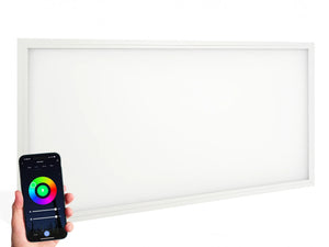 WiFi LED-Panel 60x120cm, RGB+CCT, 40W, kantenbeleuchtet