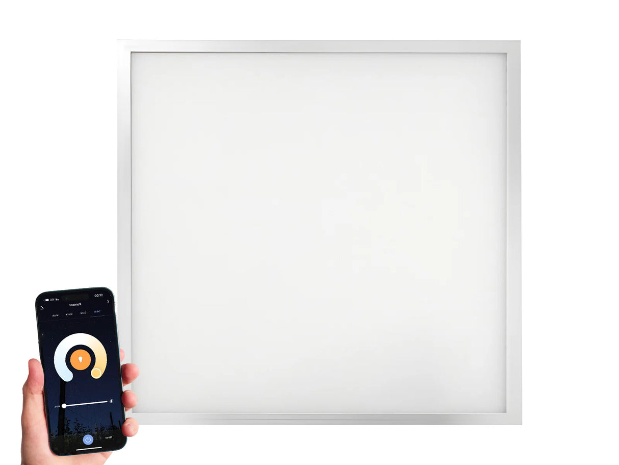 Panneau LED WiFi 60x60cm CCT 3000K - 6000K 36W 100lm/W Edge-lit