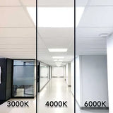 WiFi-LED-Panel 30 x 120 cm, CCT, 3000 K – 6000 K, 50 W, 100 lm/W, kantenbeleuchtet
