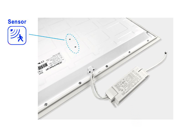 LED Panel 30x120cm 36W 110 lm/W with Sensor