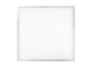 LED Paneel 62x62cm 28W 140lm/W Instelbare lichtkleur (CCT), recht van voren en wit