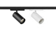 Integrated LED Railspot 3 fase 40W CRI>90 met Philips-driver, zijaanzicht en zwart (foto 1)