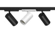 Integrated LED Railspot 3 fase 20W CRI>90, zijaanzicht en zwart (foto 2)