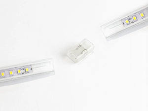 LED Strip 220V koppelstuk 25mm IP65 2-pin