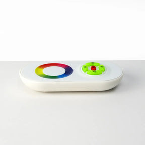 RGB Controller met afstandsbediening voor LED Strips, liggend weergegeven