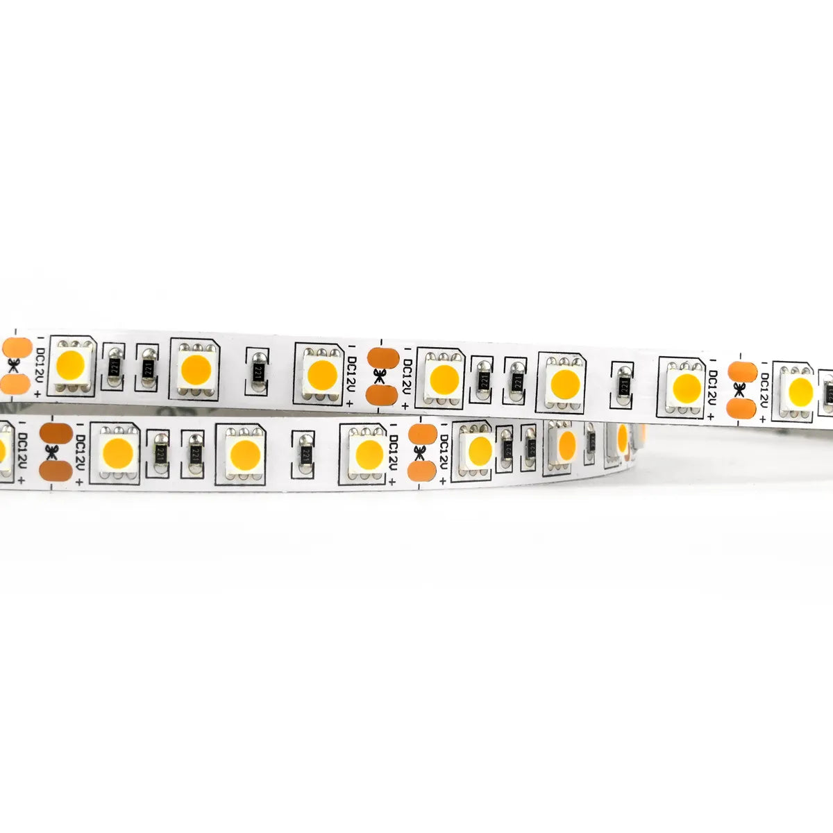 Silamp LED-Streifen 5 M – 12 V, SMD5050, Gelb, 60 LED/m, 4500 Lumen