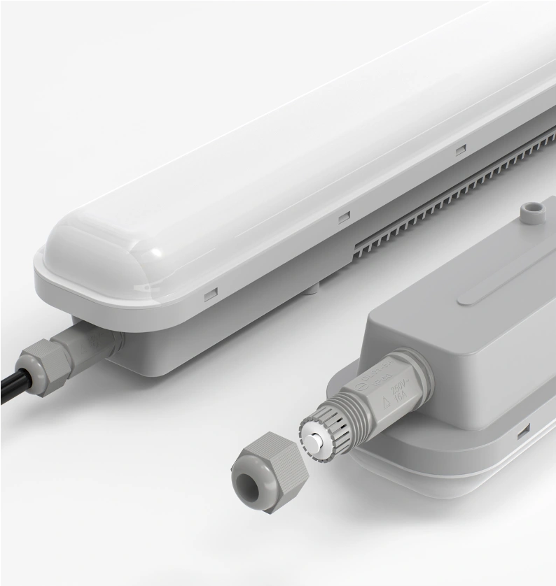 LED Tri-Proof Light 120cm 36W IP65 Philips Driver 190 lm/W