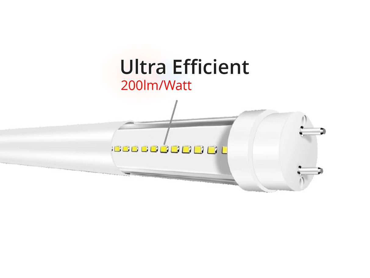 LED Tube T8 120cm 15/18W 200lm/W