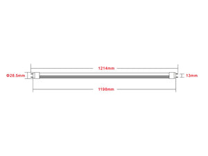 LED Tube T8 120cm 15/18W 200lm/W