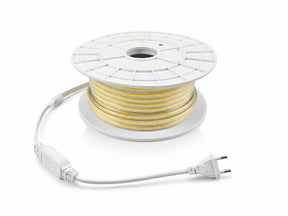 LED Strip COB 230V 10W/m 100 lm/W IP65 50 meter, brandend