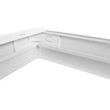 Surface mounting frame for LED Panels 60x120cm white