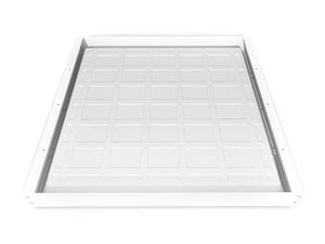 Back-lit LED Paneel opbouw frame 62x62cm wit