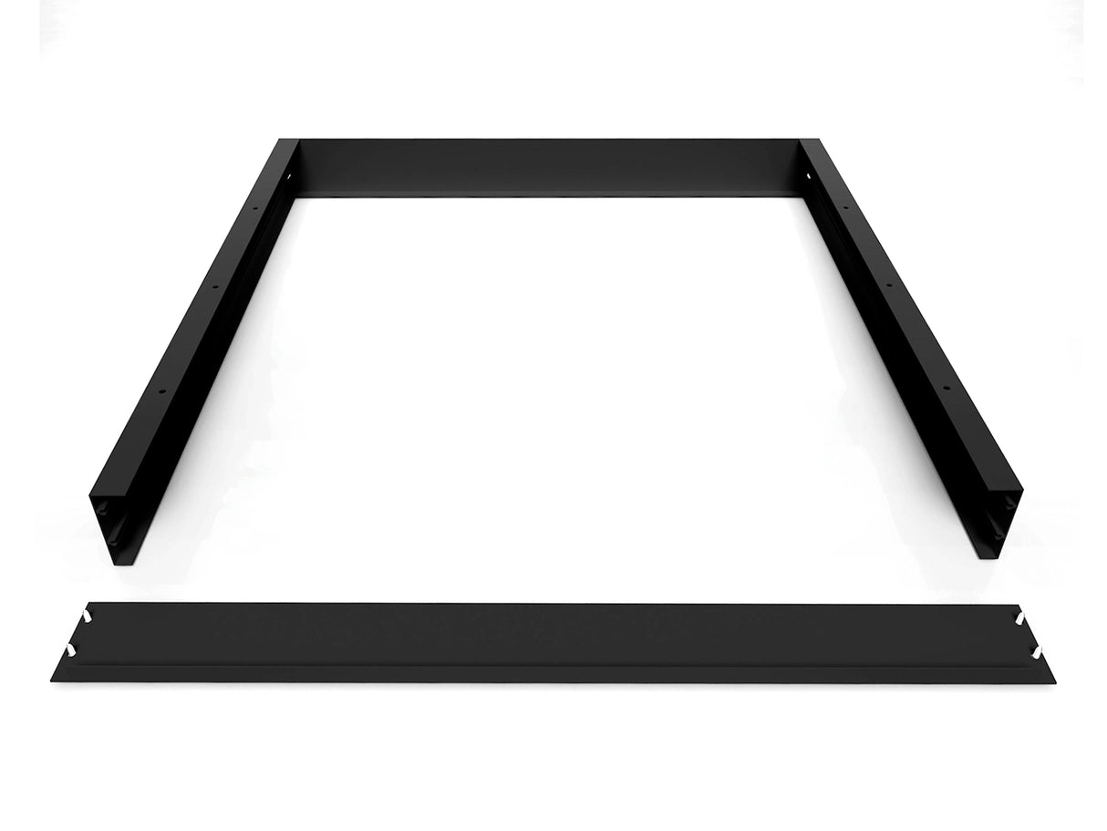 Surface-Mount Frame for Back-lit LED Panel 60x60 cm Black