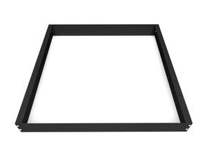 Surface-Mount Frame for Back-lit LED Panel 60x60 cm Black