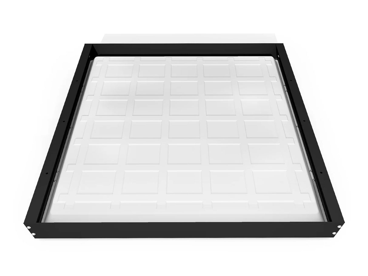 Surface-Mount Frame for Back-lit LED Panel 60x60 cm Black