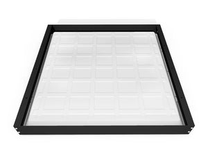 Surface-Mount Frame for Back-lit LED Panel 60x60 cm Black