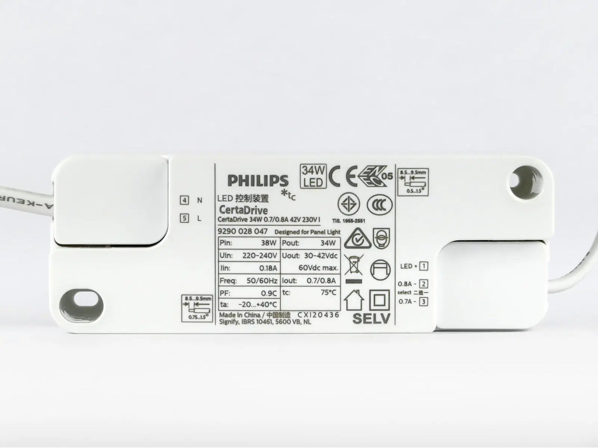 Philips LED Driver 34W 700mA/800mA sans scintillement