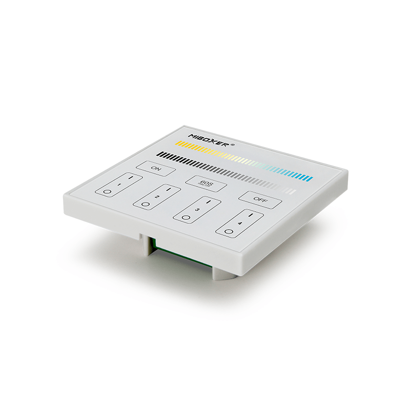 Mi-Light wandbediening 4 groepen | CCT