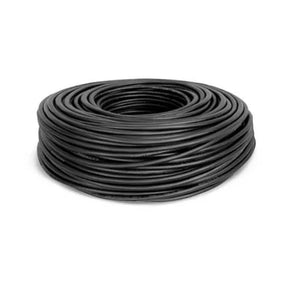 Verleng stroomkabel 0,75mm² 2-aderig 10m/50m/100m, zwart (foto 1)
