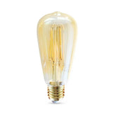 E27 LED-Glühlampe Edison 6W 2200K dimmbar