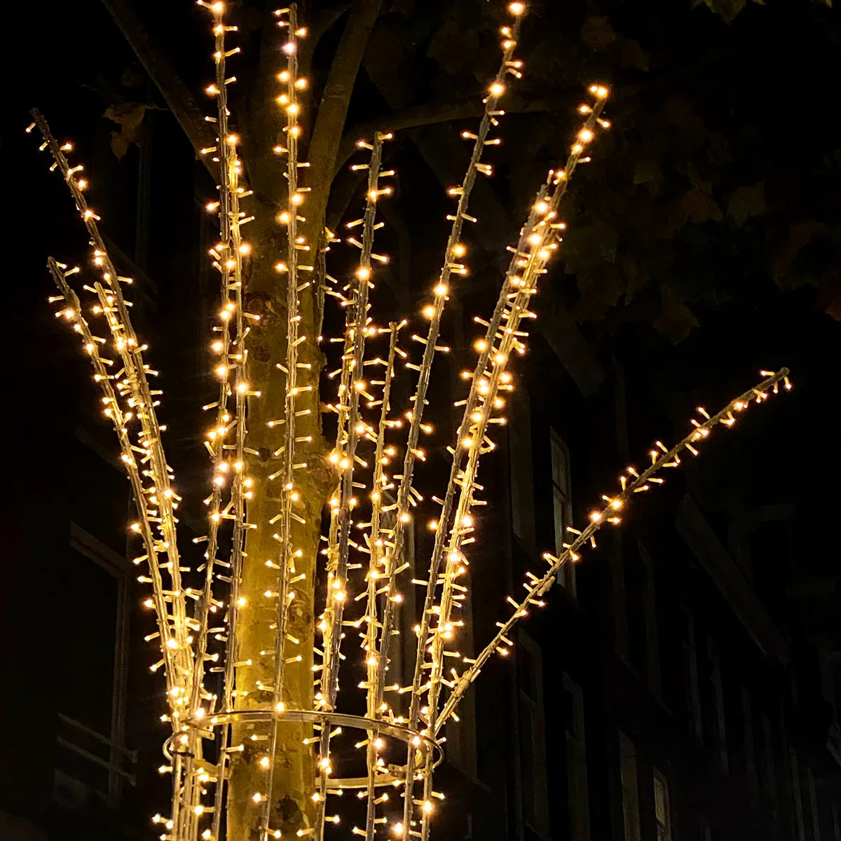 LED-Weihnachtslichterkette, 5 Meter anschließbar, 3 Watt